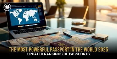 The Most Powerful Passport in the World 2025 - Updated Rankings of Passports